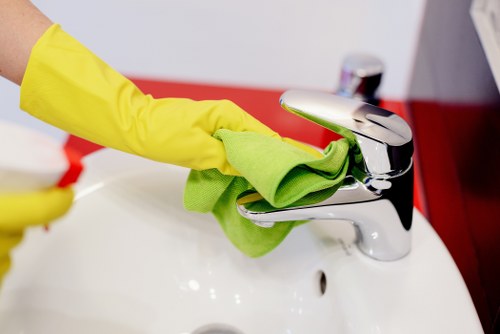 Professional one off cleaning in SE10 for a refreshed home interior