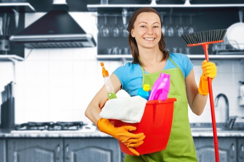 Supplier audit and compliance review for cleaning services